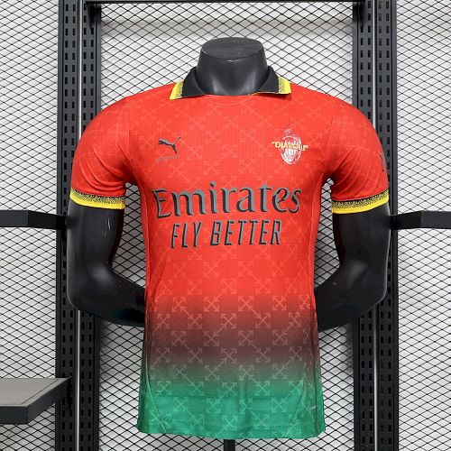 AC Milan 2025-26 Co-Branded Edition Jersey  Player Version