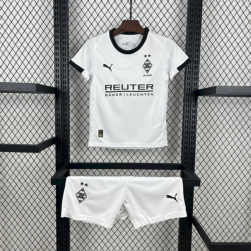 Borussia Mnchengladbach 2025-26 Home Kids Kit