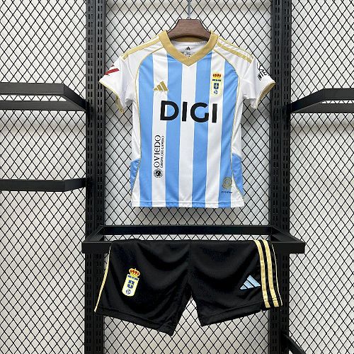 Real Oviedo 25-26 Third Kids Kit Size：16-28