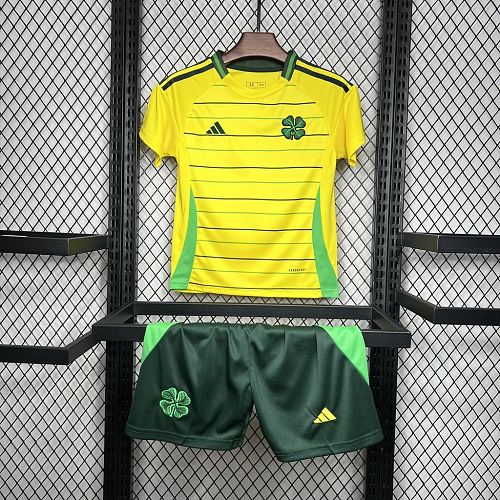 Celtic 2024-25 Away Kids Kit