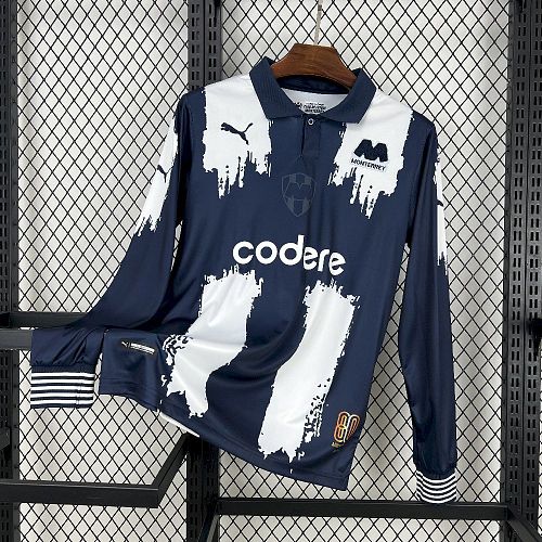 Monterrey 2025-26 Edioon Especial 80 Aniersariof Long Sleeves Football Jersey
