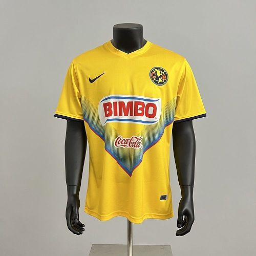 Club America 13-14 Yellow Retro Jersey S-XXL