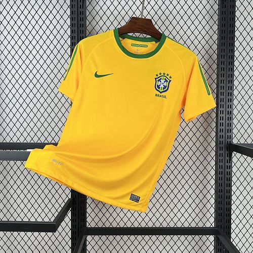 Top 1:1 Brazil 2010 Home Retro Jersey