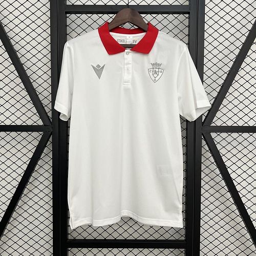 Osasuna 2025 White POLOl Jersey S-XXL