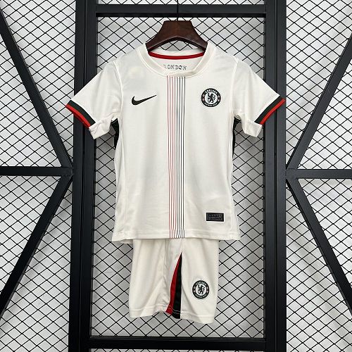 Chelsea 2025-26 Away Kids Kit Size 16-28
