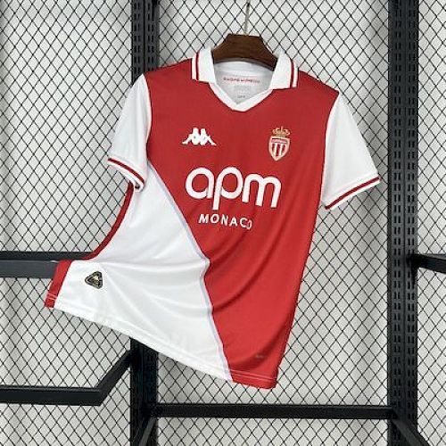 AS Monaco 2025-26 Home Football Jersey