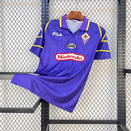 Fiorentina 97-98 Home Retro Jersey S-XXL