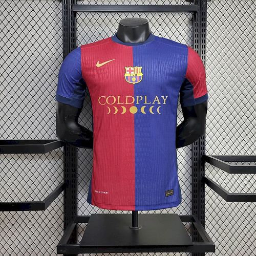 Barcelona 2024-25 Local Sponsor Coldplay Jersey Player Version