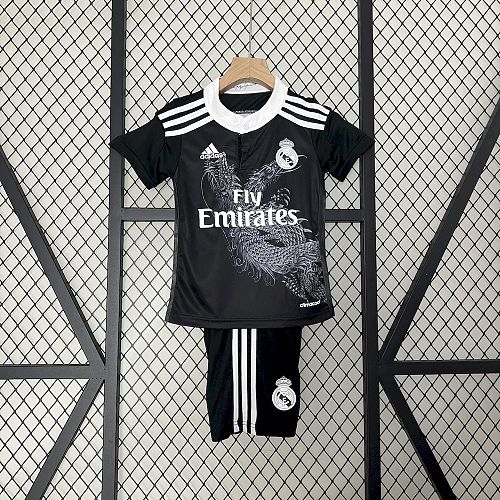 Real Madrid 14-15 Third Retro Kids Kit Szie：16-28