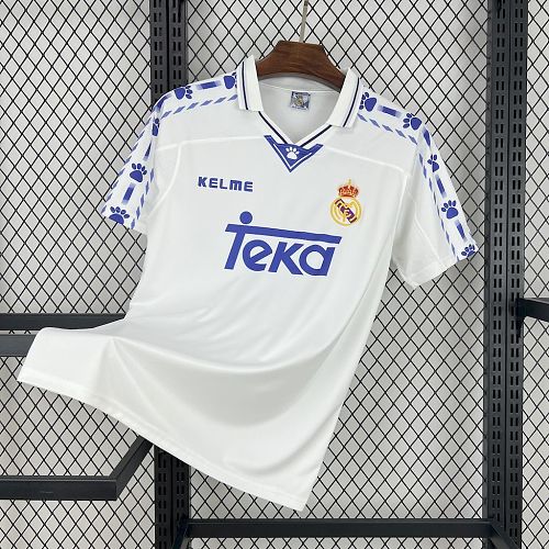 Real Madrid 1996-97 Home Retro Jersey