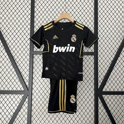 Real Madrid 11-12 Away Retro Kids Kit Size：16-28