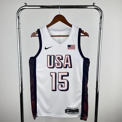 Olimpic USA 2024 BOOKER15 Home Jersey