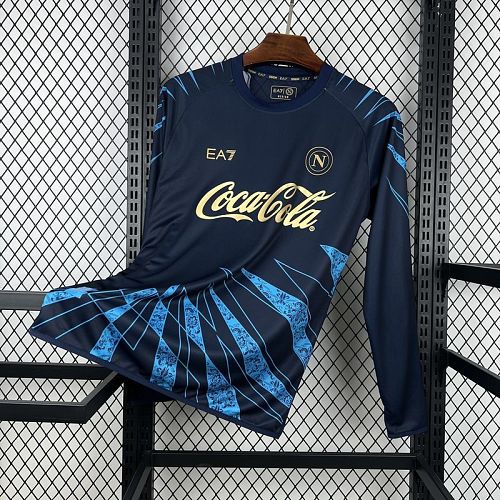 Napoli 25-26 Pre-match Long Sleeve Football Jersey S-4XL