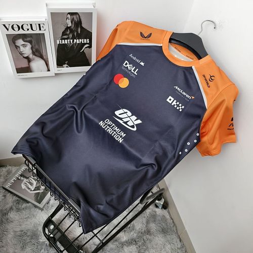 F1 McLaren 2025 Team Set Up T-Shirt - Phantom S-5XL