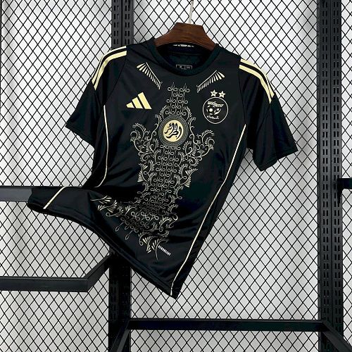 Algeria 2024-25 Karakou Black gold Jersey S-XXL
