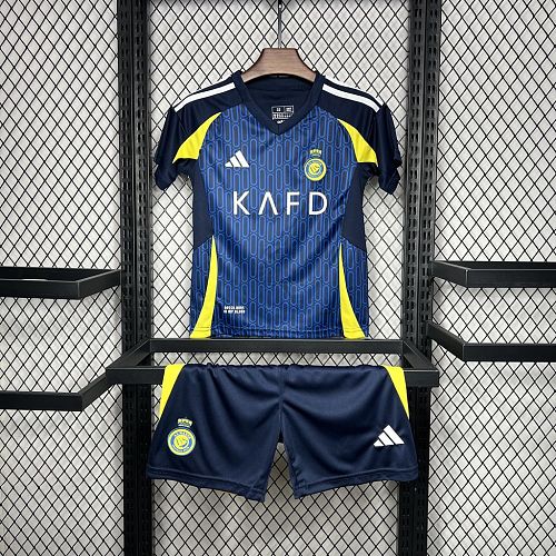 Al-Nassr 2024-25 Away Kids Kit