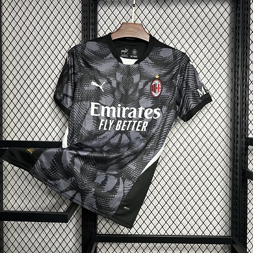 AC Milan 2024-25 Goalkeeper Jersey Black