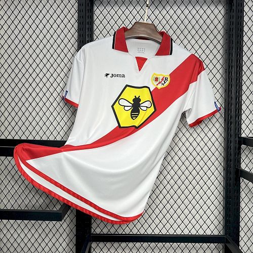 Rayo Vallecano 01-02 Home Retro Jersey S-XXL