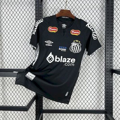 Santos 2025-26 Black Special Edition Football Jersey