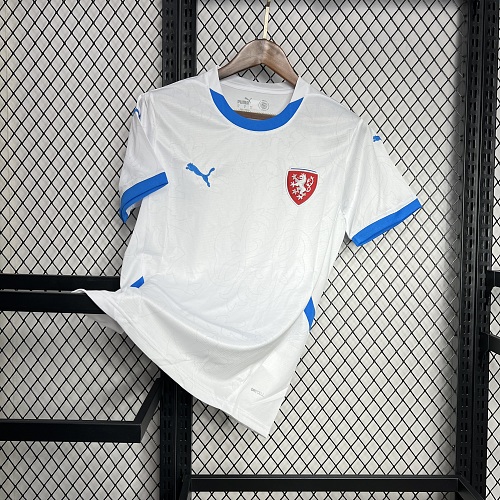 Czech Republic 2024-25 Euro Away Jersey