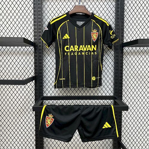 Zaragoza 25-26 Away Kids Kit Size：16-28