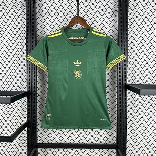Mexico 2025 Gold- Green Women's Jersey