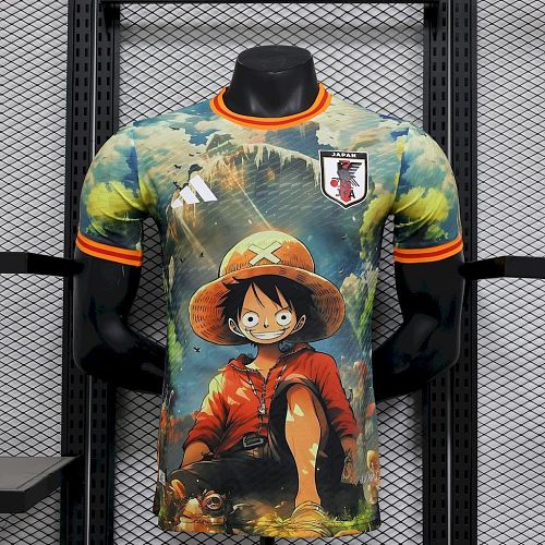 Japan 2025-26 ワンピース-モンキーDルフィ Jersey Player Version