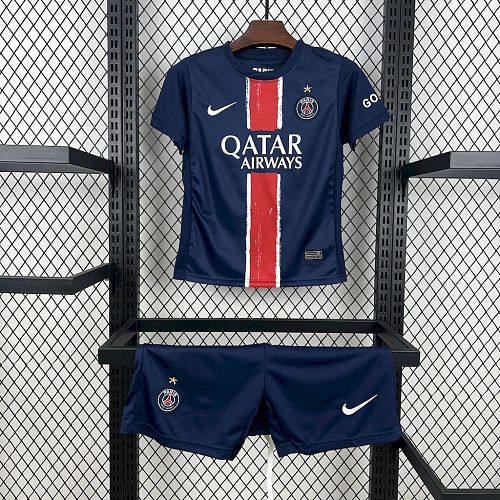 PSG 24-25 Home Kids Kit  with stars