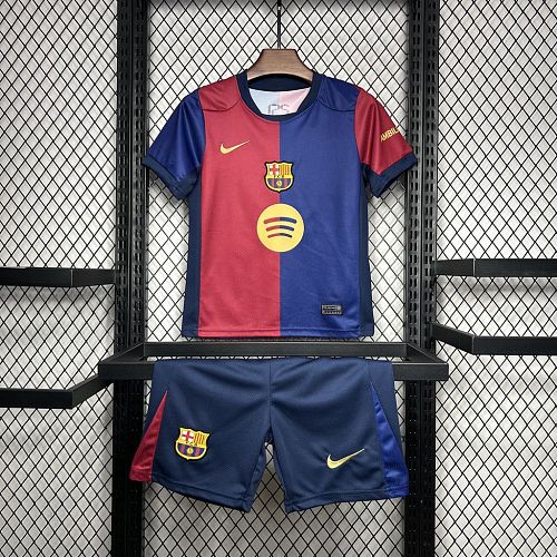 Barcelona 2024-25 Home Kids Kit