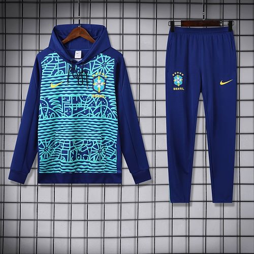 Brazil Blue 2025/26 Football Hoodie kit