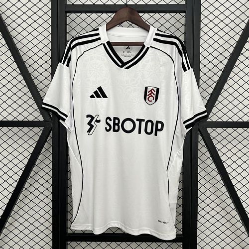 Fulham 2025-26 Home Football Jersey S-4XL
