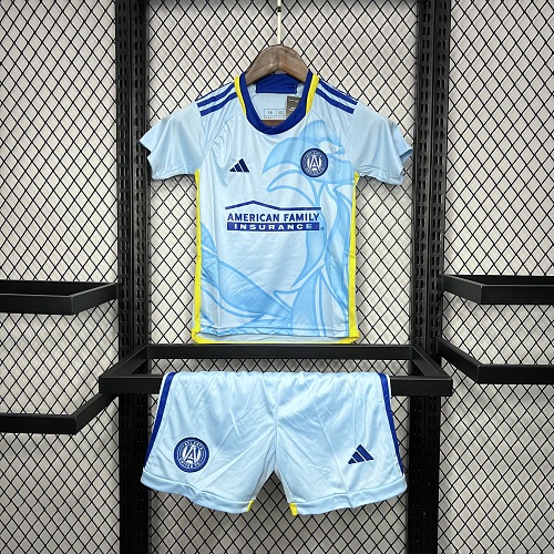 Atlanta United 2024-25 Away Kids Kit
