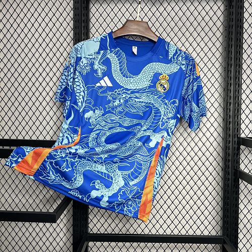 Real Madrid 2024-25 Blue Dragon Special Edition Jersey S-XXL