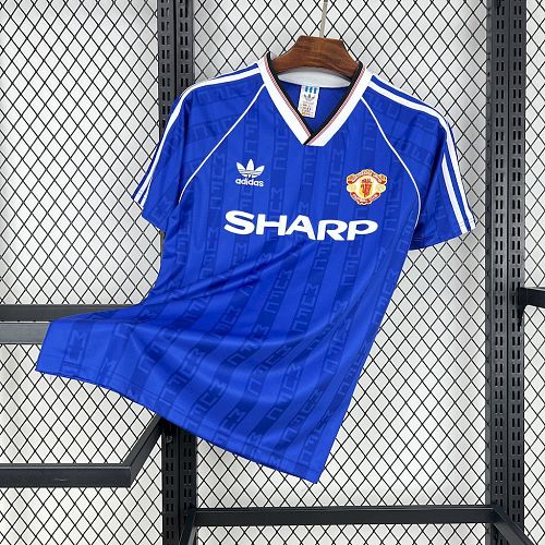 Manchester United 1988-89 Away Retro Jersey