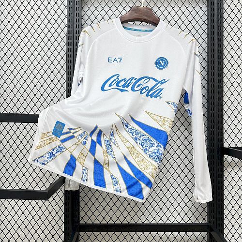 Napoli 25-26 Pre-Match Long Sleeve Football Jersey S-4XL