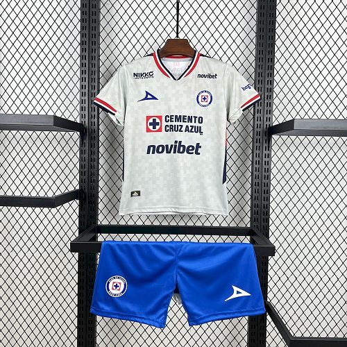 Cruz Azul 2025-26 Away Kids Kit