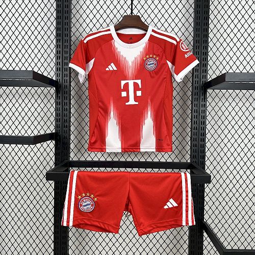 Bayern Munich 2025-26 Home Kids Kit