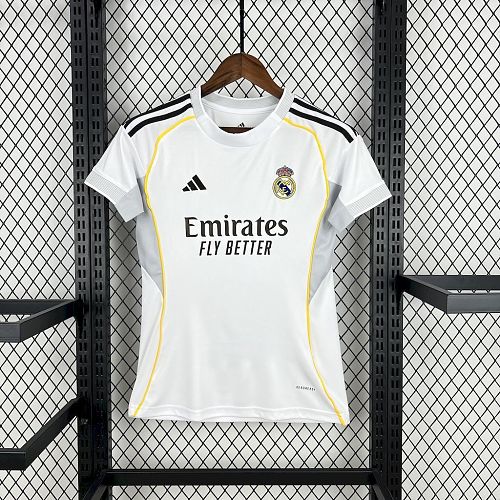 Real Madrid 2025-26 Home Women's Jersey