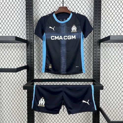 Olympique Marseille 2025-26 Away Kids Kit