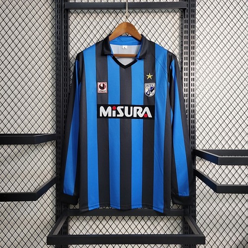 Inter Milan 1998 Home Long Sleeves Retro Jersey S-XXL