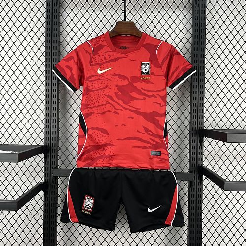 South Korea 2026 World Cup Home Kids Kit Size：16-28