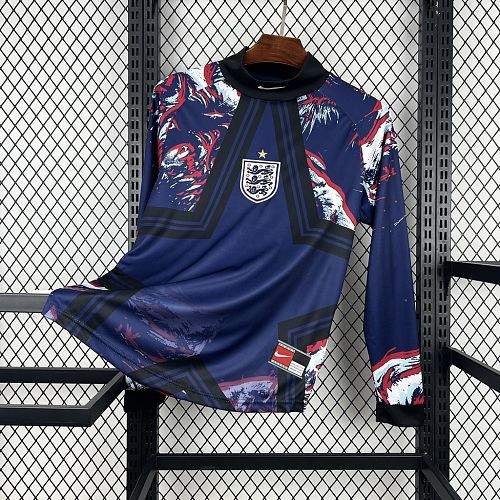 England 2026 Hollywood Goalkeeper Long Sleeve Football Jersey S-XXL