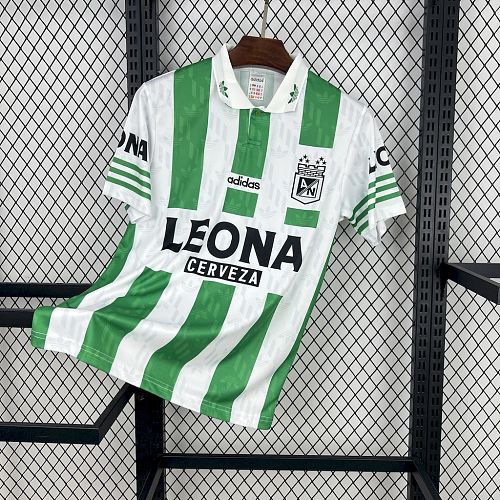 Top 1:1 Atletico Nacional 1996-97 Home Retro Jersey