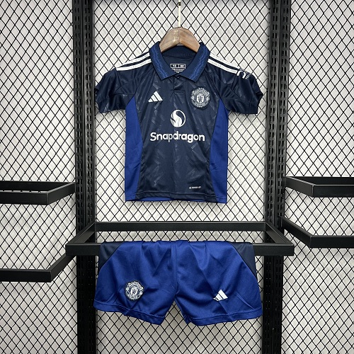 Manchester United 2024-25 Away Kids Kit