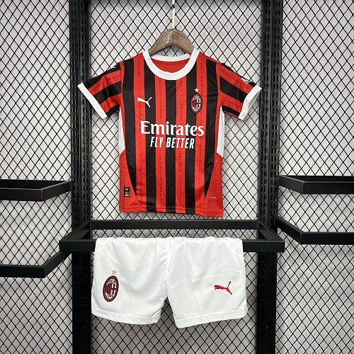 AC Milan 2024-25 Home Kids Kit