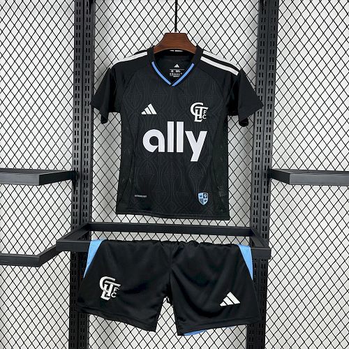Charlotte FC 2025-26 Away Kids Kit