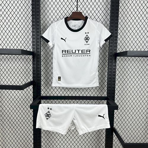 Mönchengladbach 25-26 Home Kids Kit Size：16-28