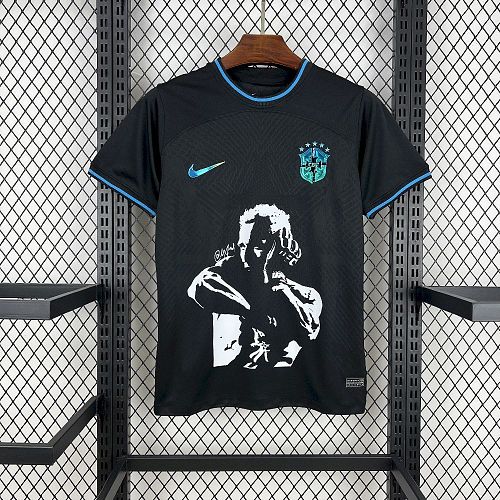 Brazil 2022 Charles Oliveira Special Football Jersey