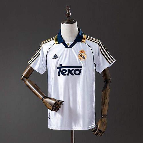 Real Madrid 1998-00 Home Retro Jersey