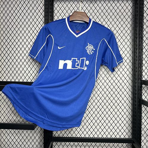 Rangers 1999-01 Home Retro Jersey
